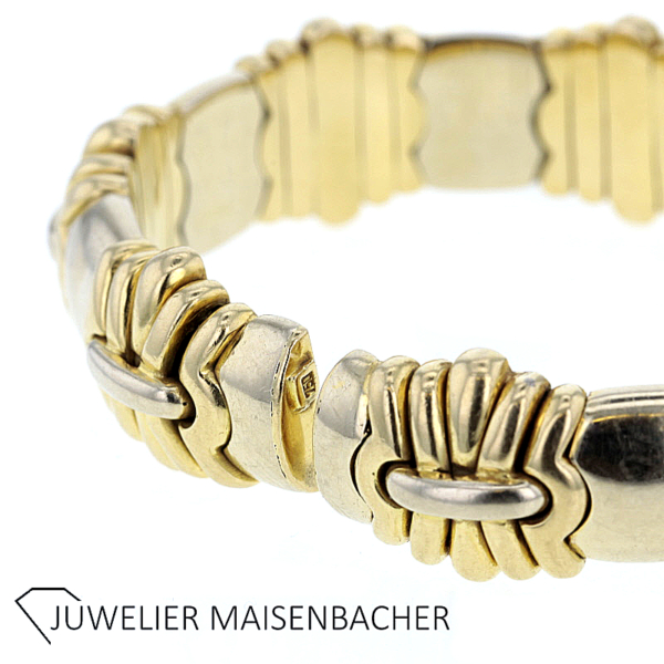 Wunderschöner massiver Armreif/Armspange mit Brillanten Gold – Bild 7
