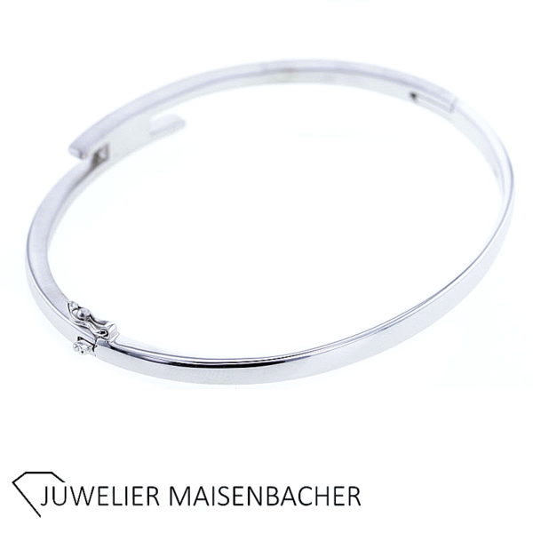 Armreif mit Brillanten Weißgold – Bild 9