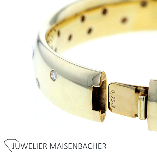 Eleganter Armreif mit Brillanten *Quinn* Gold – Bild 6