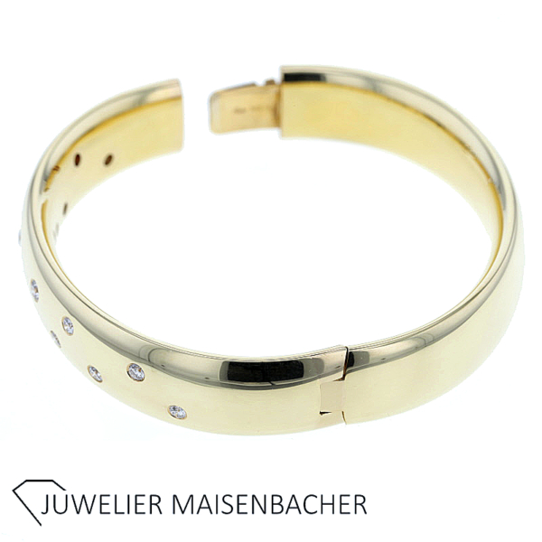Eleganter Armreif mit Brillanten *Quinn* Gold – Bild 9