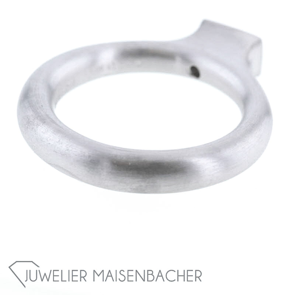Henrich & Denzel Solitaire-Ring *Toska* Diamant Platin – Bild 8