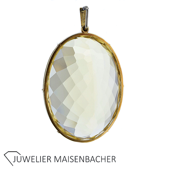 Opulenter Anhänger mit Citrin Gold – Bild 9