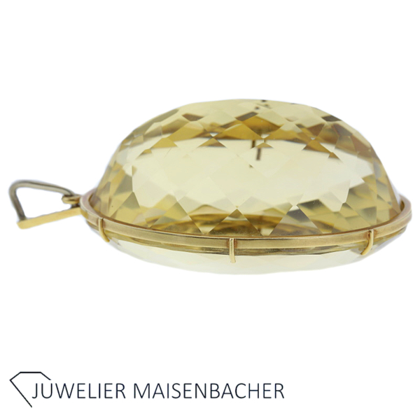 Opulenter Anhänger mit Citrin Gold – Bild 12
