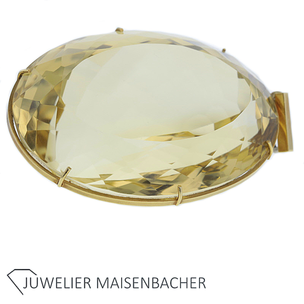 Opulenter Anhänger mit Citrin Gold – Bild 13