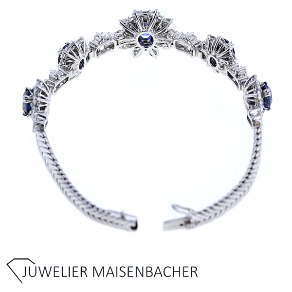 Saphir Diamant Brillant Armband "RENE KERN" in Gold – Bild 10