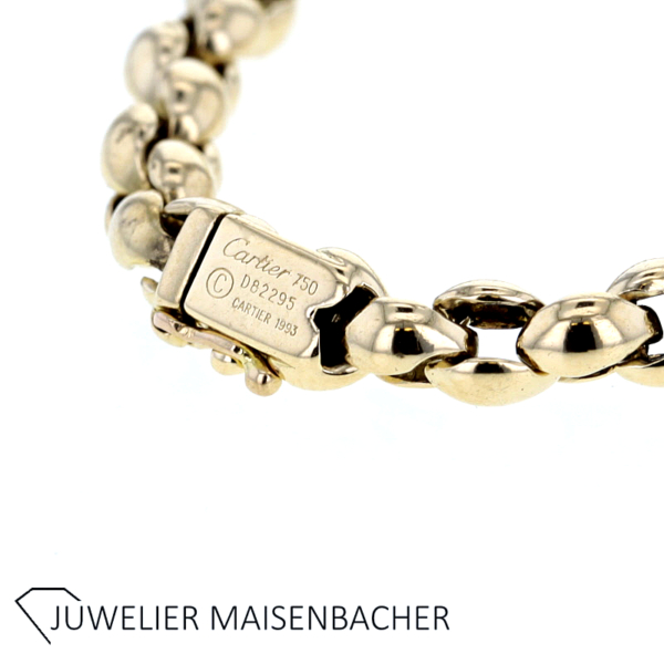 Cartier Vintage Armband Gold Rarität aus 1993 – Bild 10