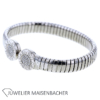 Bulgari Bulgari Armreif "Tubogas" Edelstahl mit Brillanten – Bild 6