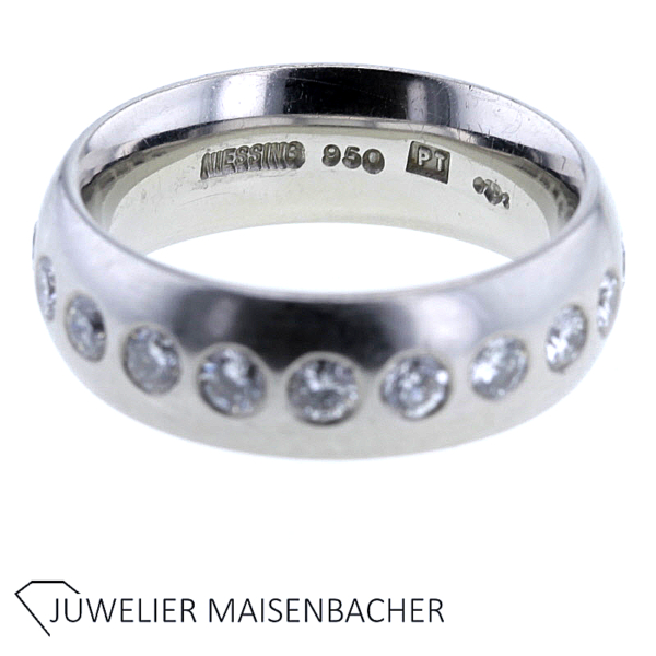 NIESSING Memory Ring Brillant Platin – Bild 5