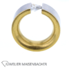 Massiver Brillant Solitär Ring Gold – Bild 7