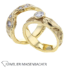 Handgefertigter Designer Ring mit Brillanten Gold – Bild 7