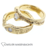 Handgefertigter Designer Ring mit Brillanten Gold – Bild 11