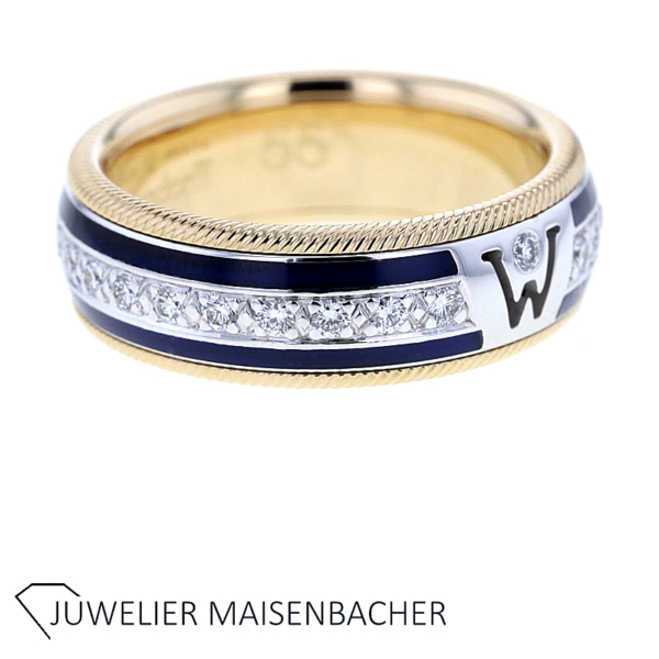 Wellendorff Drehring "Salome" mit Brillanten Gold – Bild 4