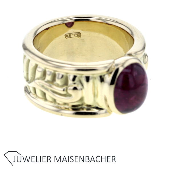WEMPE Kollektion "Shan" Ring mit Rubellit Gold – Bild 3
