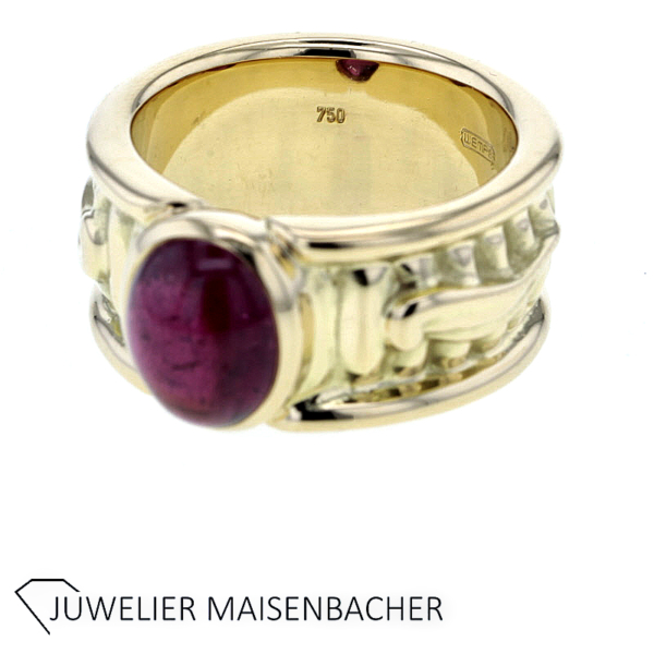 WEMPE Kollektion "Shan" Ring mit Rubellit Gold – Bild 4