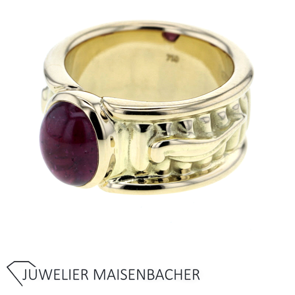 WEMPE Kollektion "Shan" Ring mit Rubellit Gold – Bild 5