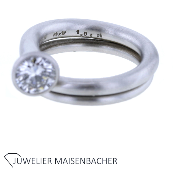 Norbert Muerrle Solitaire Ring mit Brillant – Bild 4
