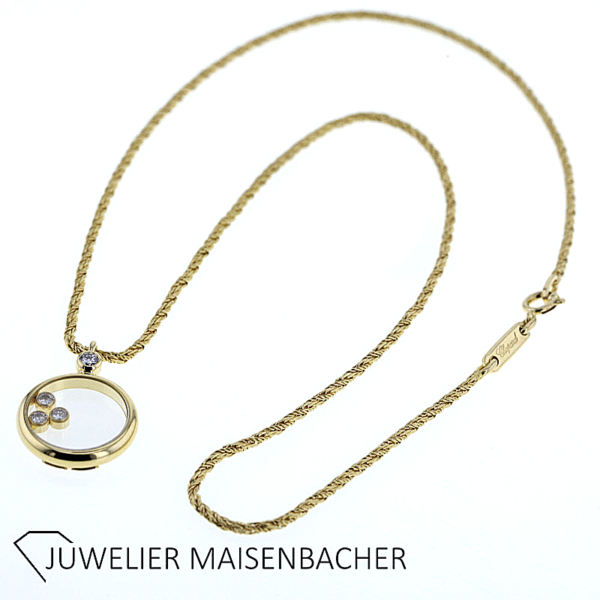 Kette/Collier Chopard Happy Diamonds Icons Gold – Bild 8