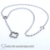 Y Collier by Heidi Klum Kleeblatt mit Brillanten – Bild 11