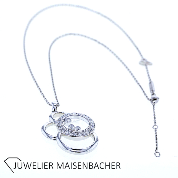 Chopard Collier "Happy Diamonds" Brillanten Gold – Bild 12