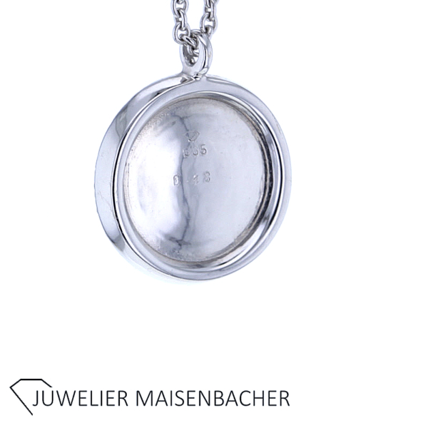 Kette/Collier mit Anhänger mit Brillanten Gold – Bild 4