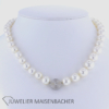 Gellner Südsee-Zuchtperlen-Collier Platin