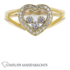 Chopard Happy "Diamond Heart" Ring Diamant Icons Gold – Bild 8