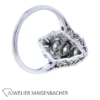 Art Deco Ring mit Diamanten Platin – Bild 5