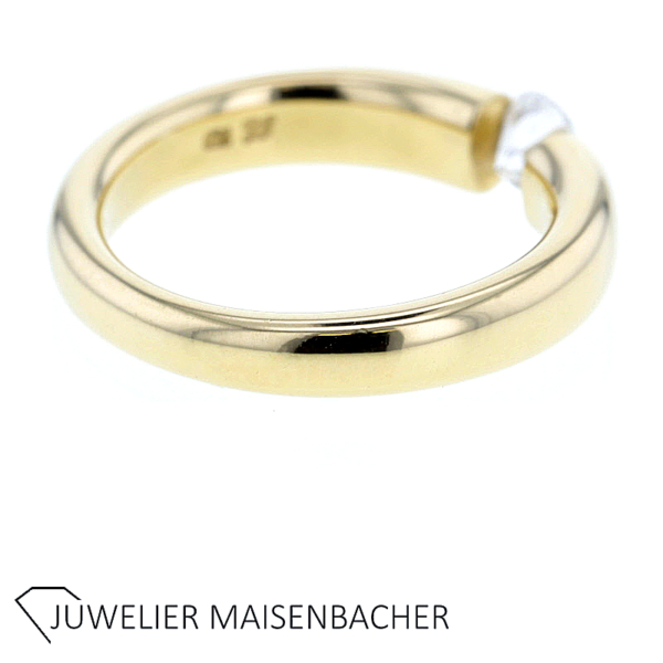 Juwelier "Freisfeld" Spannring mit Brillant Gold – Bild 5