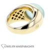 Al Coro Ring *Moonstone* mit grünem Mondstein "RARITÄT" Gold – Bild 5