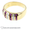 Juwelier Mauer Ring mit Brillant und Rubin Gold – Bild 4