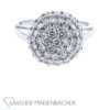 Kugel Brillant Weißgold Ring – Bild 6