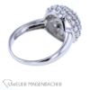 Kugel Brillant Weißgold Ring – Bild 7