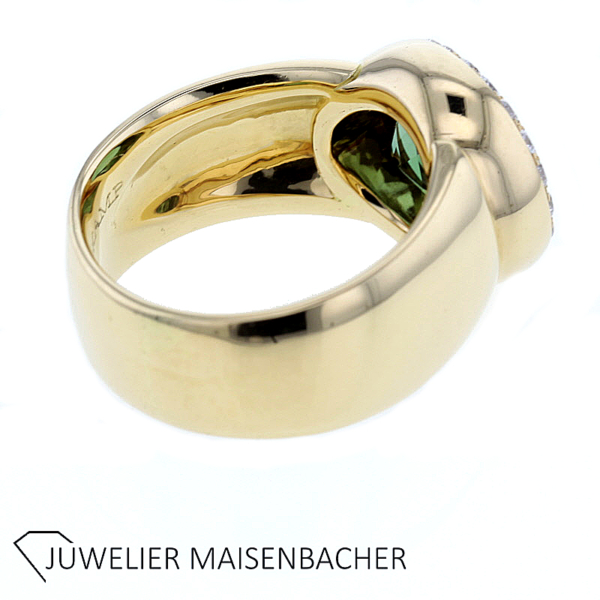 * Heinekamp* Opulenter Ring mit großem Turmalin und Brillanten – Bild 9