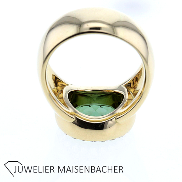 * Heinekamp* Opulenter Ring mit großem Turmalin und Brillanten – Bild 10