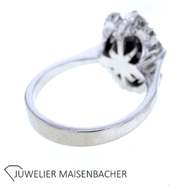 Ausgefallener Brillant Ring Gold – Bild 6