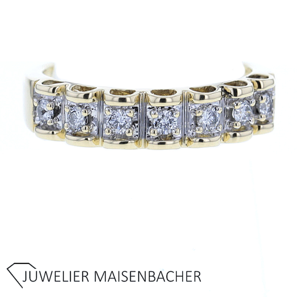 Damen Brillant Ring Gold – Bild 4