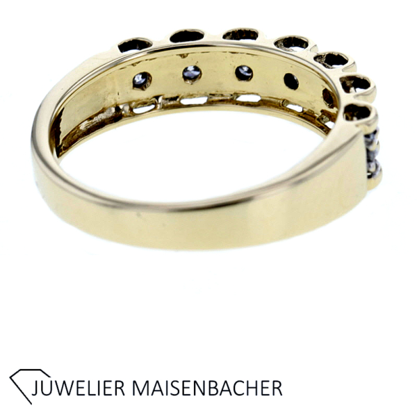 Damen Brillant Ring Gold – Bild 7