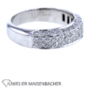 Ring mit 48 Brillanten Pavé gefasst Weißgold – Bild 5