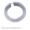 Platin Context Diamant Ring – Bild 5