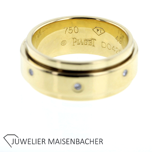 Piaget Possession Dreh-Ring mit Brillanten Gold – Bild 5