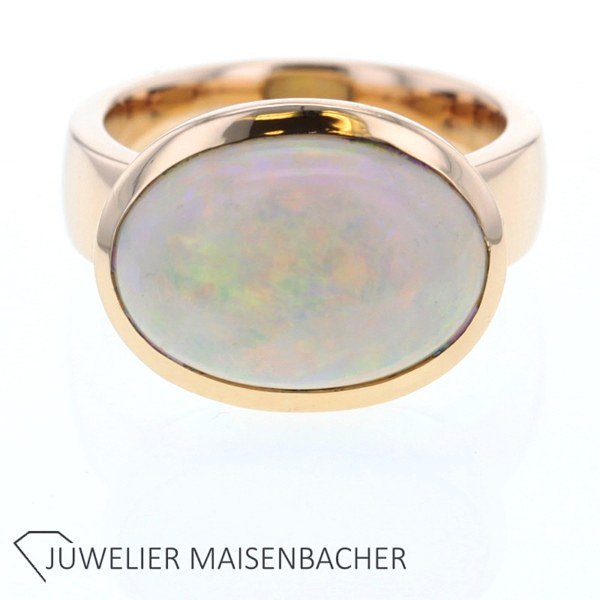Ring mit großem Opal-Cabochon – Bild 8