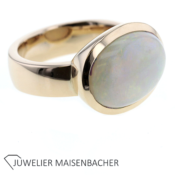 Ring mit großem Opal-Cabochon – Bild 10