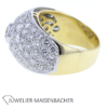 Damen Brillant Ring Pavé gefasst Gold – Bild 8
