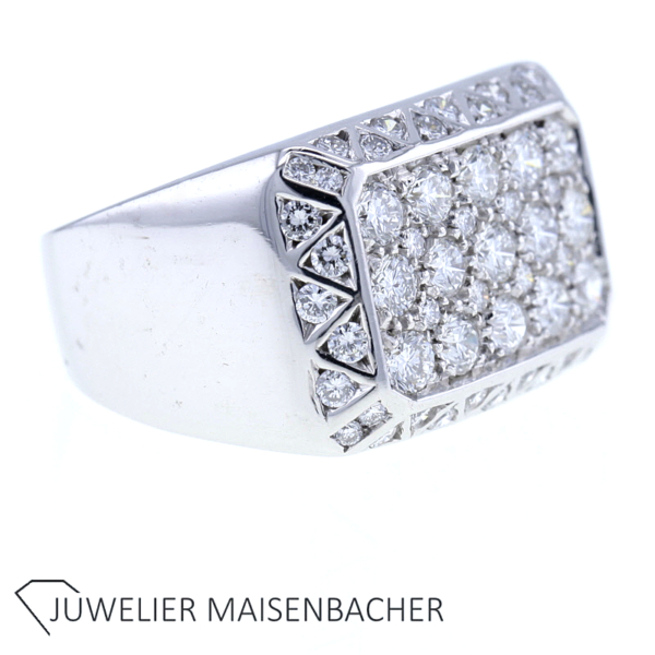 Top Brillant Ring zus. 1,55ct. Gold – Bild 6