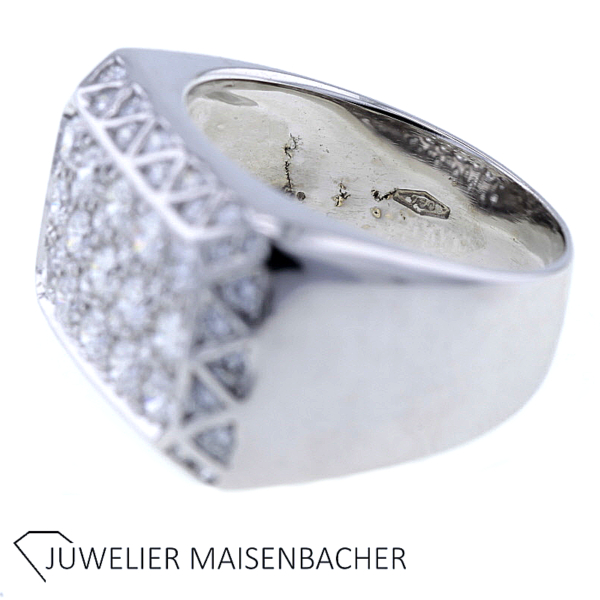 Top Brillant Ring zus. 1,55ct. Gold – Bild 8