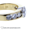 Damen Brillantring insg. 1,52 ct Gold – Bild 8