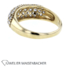 Strahlender Mayors Brillantring Pavé gefasst Gold – Bild 4