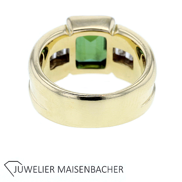 Wempe Ring mit Turmalin und Diamanten Gold – Bild 5