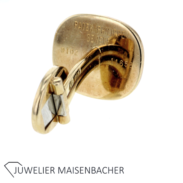PATEK PHILIPPE Manschettenknöpfe Ellipse Ref. 9102 Gold – Bild 3