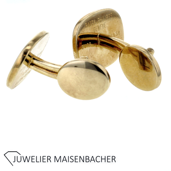 PATEK PHILIPPE Manschettenknöpfe Ellipse Ref. 9102 Gold – Bild 4